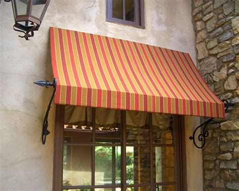 which awning is better fabric or metal|metal window awnings vs fabric.